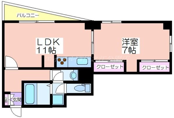 グランパスエクシードの物件間取画像